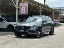 2021 Mercedes-Benz GLC300 2.0 4MATIC AMG Full Service Record with C&C 32K KM ONLY X253 New Facelifted