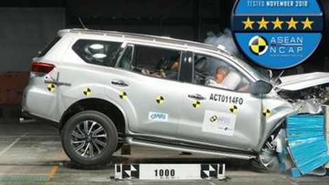 Nissan Terra Raih 5 Bintang dari ASEAN NCAP