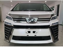 2019 Toyota Vellfire 2.5 ZG RDR SRF DIM S-BLINKER R-MTR RCA F-SPEC