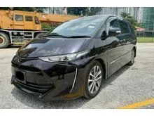 2019 Toyota Estima 2.4 Aeras Premium G 2 Power Door Power Boot Reverse Camera Xenon Light Elec Semi Leather Seat 3rd Roll Elec Seat Brown Interior
