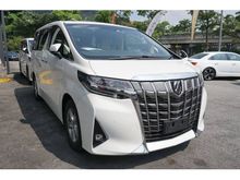 2019 Toyota Alphard 2.5 G X (A) -UNREG-