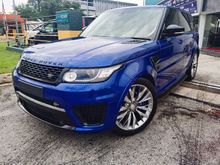 2017 Land Rover Range Rover Sport 5.0 SVR SPORT/VOGUE/ZX/LX