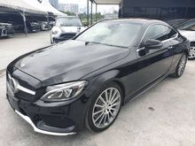 PERFECTUNIT C180 COUPE AMG Full REDINTERIOR HUD Sunroof - 5 YEARS WARRANTY