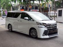 2017 Toyota Vellfire 2.5 ZG ALPINE PLAYER LEATHER SEAT POWER DOOR POWER BOOT