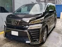 2021 Toyota Vellfire 2.5 Z Golden Eyes II // Semi Leather Seat // Tip Top Condition // Original Mileage // Must View //
