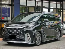 2024 UNREGISTER Lexus LM 500h 2.4 Version L 6 Seater Mark Levinson Reference 3D Surround Sound (incoming) open for booking