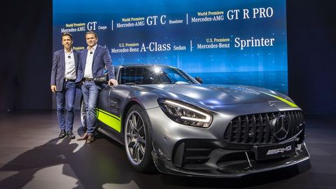 LA 2018: Mercedes-AMG GT R PRO Debuts Alongside GT Facelift