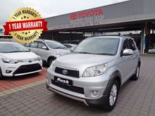 2012 Toyota Rush 1.5 S AT - FULL LOAN + FREE 1 YEAR WARRANTY + FREE 1 YEAR SERVICE BY AUTHORIZED TOYOTA DEALER