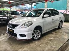 2014 Nissan Almera 1.5 VL (A) FULL NISMO BODYKIT, KEYLESS PUSH START, FULL LEATHER SEATS, REVERSE CAMERA