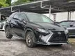 Recon 2018 Lexus RX300 2.0 F Sport Unregistered with Red Leather, 360 Camera, Sunroof, Head Up Display, 5 YEARS Warranty