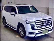 2022 Toyota Land Cruiser 3.4 V6 ZX 7 Seater SUV REAR TV 360 CAMERA JBL SOUND SUNROOF BLACK INTERIOR JAPAN UNREG INCOMING STOCK