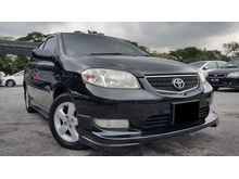 TOYOTA VIOS 1.5 (A) E BODYKIT DVD PLAYER TIPTOP CONDITION