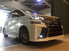 TOYOTA VELLFIRE 2.5 Zg alpine monitor sunroof Unreg 2016