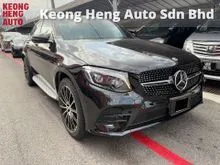 2018 Mercedes-Benz AMG GLC43 3.0 4MATIC Coupe CBU Japan Spec Registered 2022 Power Boot 360 Camera Head Up Display BSM Free 2 Years Warranty