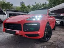 2020 PORSCHE CAYENNE 2.9 S COUPE /SPORT DESIGN PACKAGE /SPORT CHRONO PACKAGE /SUNROOF /BOSE SOUND /SPORT EXHAUST /UNREG