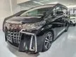 Recon 2019 Toyota ALPHARD 2.5 SC (A) 3LED ALPINEPLAYER DIM BSM SUNROOF