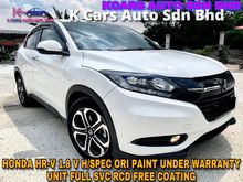 2017 Honda HR-V 1.8 i-VTEC V H/SPEC UNDER WARRANTY FREE COATING ORI PAINT