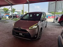 2018 Toyota Sienta 1.5 V MPV - FREE 1 YEAR WARRANTY - LOW DOWNPAYMENT - TIP TOP CONDITION