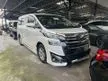 Recon 2018 Toyota Vellfire 2.5 X HIGH MPV ** JAPAN MODELISTA BODYKIT / 8S / 2PD / PRE CRASH / LKA ** FREE 5 YEAR WARRANTY ** OFFER OFFER ** - Cars for sale