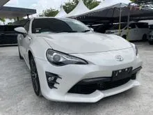2019 Toyota 86 2.0 GT Coupe UNREG JAPAN SPEC