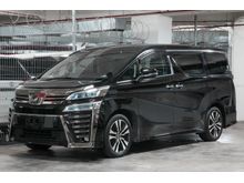 2018 Toyota Vellfire 2.5 ZG, FULL ANDROID SYSTEM,DIGITAL INNER MIRROR,SUNROOF, PILOT SEATs, 4 ELECTRIC LEATHER SEATS, 3 POWER DOORS, REVERSE CAM,UNREG