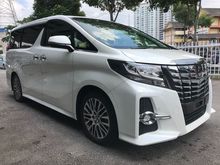 2016 Toyota Alphard 2.5 G S C Package MPV