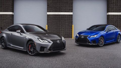 New 2019 Lexus RC F and RC F Track Edition Unveiled