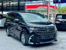 2025 Toyota Alphard 2.5 Z MPV GRADE (5A) 3K KM (FREE SERVICE / WARRANTY / COATING / POLISH ) 700UNITS READY STOCK