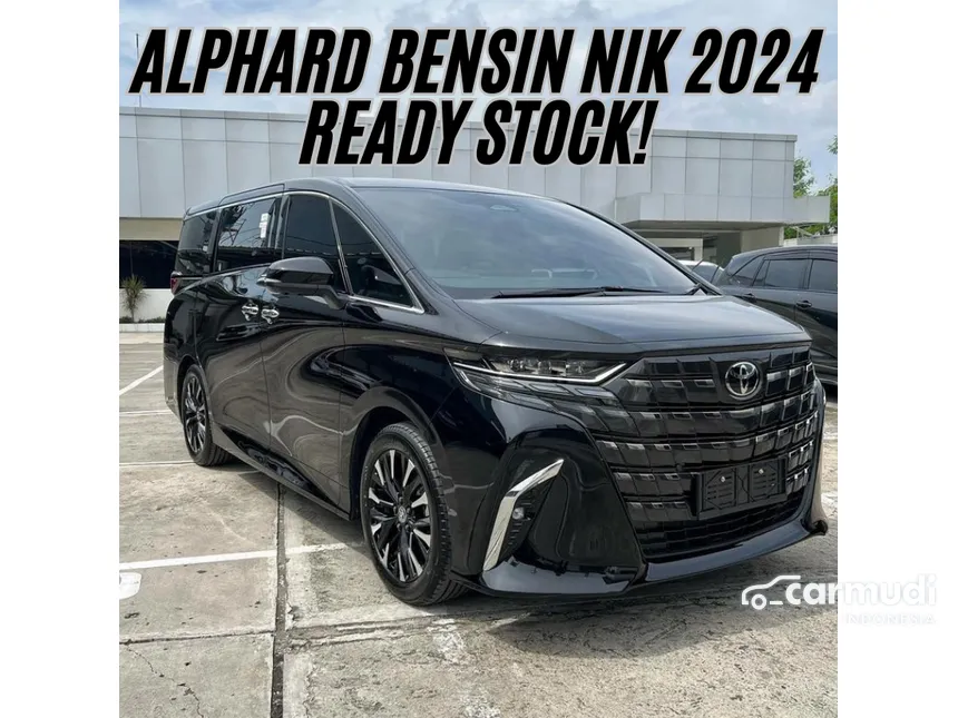 Jual Mobil Toyota Alphard 2024 G 2.5 di Banten Automatic MPV Hitam Rp 1.463.000.000