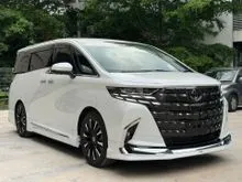 2025 Toyota Alphard 2.5 Executive Lounge MPV HYBRID HEV - UNREG/LOW MILEAGE/FREE 6 YEAR WARRANTY