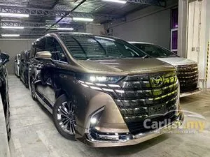 6AA JAPAN 7K KM 2024 Toyota Alphard 2.5 Z 7-Seater MPV