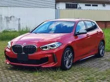 2023 BMW M135i 2.0 xDrive M-Sport Full Spec, Alcantara Leather, M-sport Bucket, Memory Seat, Panroof, 4 Pot Caliber, Power Boot, Free 8 YRS Warranty.