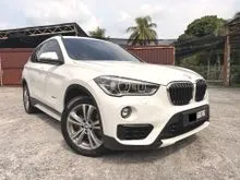 2016 BMW X1 2.0 sDrive20i Sport Line SUV , 1 YEAR WARRANTY , ELECTRONIC LEATHER SEATS , POWER BOOT , SERVICE ON TIME , PUSH START ** 1 OWNER ONLY **