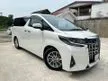 Recon 2020 Toyota Alphard 2.5 G X, 5yr Free Warranty Nego Price - Cars for sale