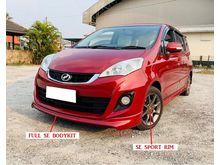 SE 1.5 AUTO NEW FACELIFT Perodua Alza 1.5 SE MPV , MAROON AND BLACK COLOUR INTERIOR , FULL BODYKIT , MULTI-FUNCTION STEERING , NEW STOCK!!!
