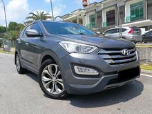 ACTUAL 2014 Hyundai SANTA FE 2.2 Diesel, Sunroof, Brown Interior, Electronic Seat, Push Start