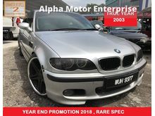 2003 BMW 325i 2.5 (M) SMG E46 M-SPORT LIMITED RARE TRUE YEAR PROMOTION FREE DVR RECORDER