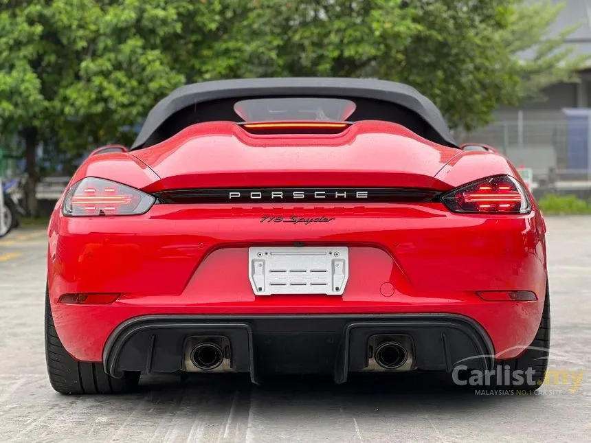 2021 Porsche 718 Spyder Convertible