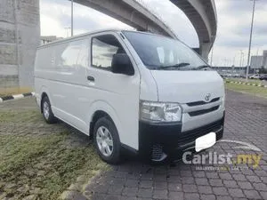 2017 Toyota Hiace 2.5 Panel Van Van