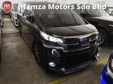 TOYOTA VELLFIRE 3.5 VL 2017 UNREGISTERED MEGA SPEC