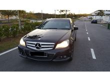 2011 Mercedes-Benz C180 1.8 BlueEFFICIENCY Coupe