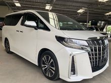 2019 Toyota Alphard 2.5 SC - SUNROOF/DIM/3LED/BSM/LKA/PC - 5 YEARS WARRANTY
