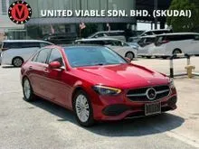 2022 Mercedes-Benz C200 1.5 Avantgarde Sedan PANROOF 4CAM 30K KM 5YRS WARRANTY