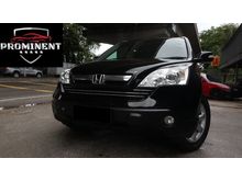 Honda CR-V 2.0 NEW FACELIFT 1 YEAR WARRANTY 2009,LIMITED HIGH SPEC I-VTEC,RED LINER FULL LEATHER SEATS,CRYSTAL BLACK IN COLOUR,ONE MALAY DOCTOR OWNER