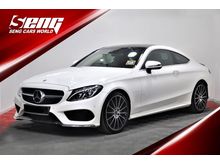 2018 Mercedes-Benz C300 2.0 AMG Coupe LOCAL F/SERVICE RECORD U/WARRANTY 47K-MILE ONLY