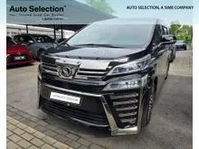 2019 Toyota Vellfire 2.5 ZG MPV (Recon)  + TipTop Conditions + Premium Multi-Brands Cars Models + TRUSTED DEALER SPECIALIZED + Car for sale +