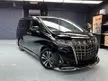 Recon 2020 Toyota Alphard 2.5 G X MPV convert sc with 7 seater royal lounge partition - Cars for sale
