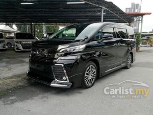 2016 Toyota Vellfire 2.5 ZG SUNROOF Full Spec UNREG