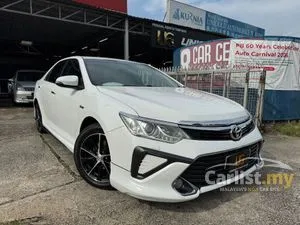 2016 Toyota Camry 2.0 GX Sedan - No Hybrid, 1 Owner, Full Body-kits, Facelift, Leather Seat