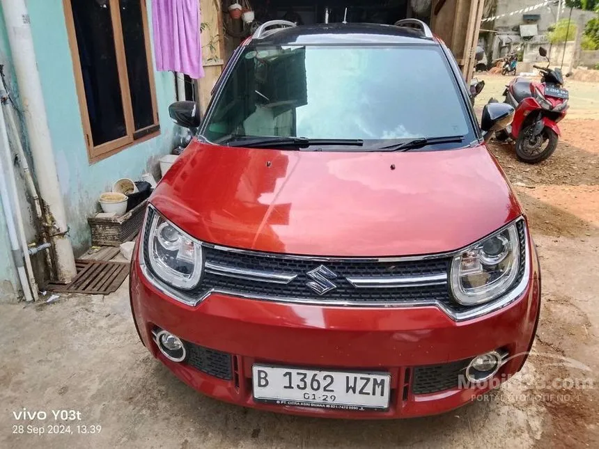 Jual Mobil Suzuki Ignis 2018 GX 1.2 di DKI Jakarta Manual Hatchback Merah Rp 109.000.000